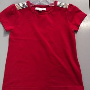 Burberry 4 104 nova trim tee shirt B7